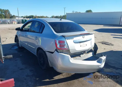 2011 Nissan Sentra 2.0S from USA, damaged, VIN 3N1AB6AP0BL719948